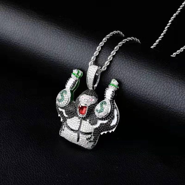 fashion-gorilla pendant necklace for men luxury designer mens bling diamond chimpanzee pendants gold silver animal zircon jewelry love gift
fashion-gorilla pendant necklace for men luxury designer mens bling diamond chimpanzee pendants gold silver animal zircon jewelry love gift