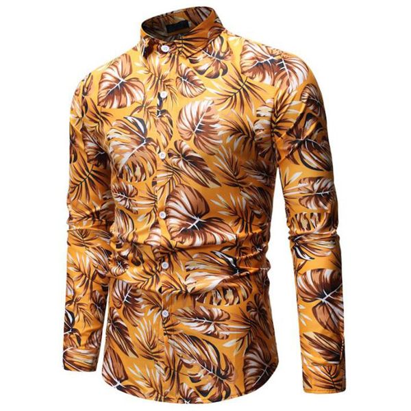 multicolor printed flower men dress shirts cotton plus sizes hawaiian shirt long sleeve printed shirt for men golden, White;black
multicolor printed flower men dress shirts cotton plus sizes hawaiian shirt long sleeve printed shirt for men golden, White;black