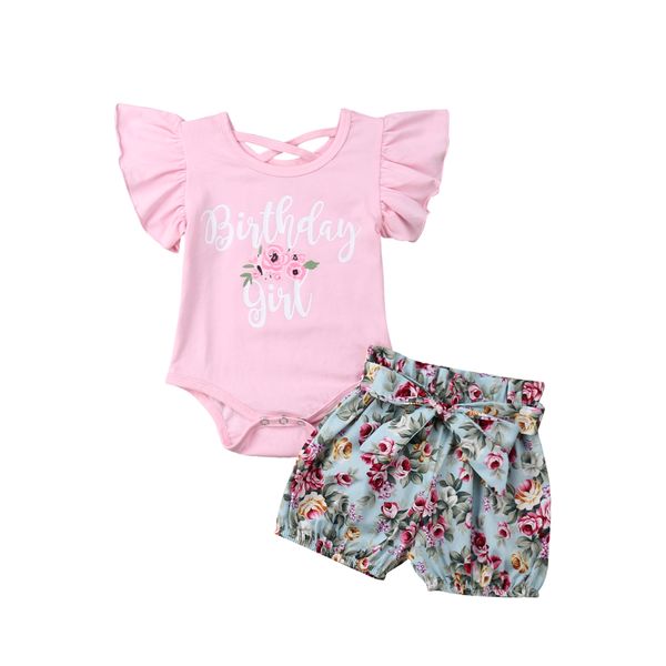0-18m cute newborn baby girl ruffles sleeve floral pink romper flower shorts pant 2pcs outfits summer clothes set, White
0-18m cute newborn baby girl ruffles sleeve floral pink romper flower shorts pant 2pcs outfits summer clothes set, White