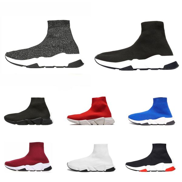 2019 designer men women speed trainer casual sock shoes black white blue glitter flat fashion mens trainers runner sneakers 36-45
2019 designer men women speed trainer casual sock shoes black white blue glitter flat fashion mens trainers runner sneakers 36-45