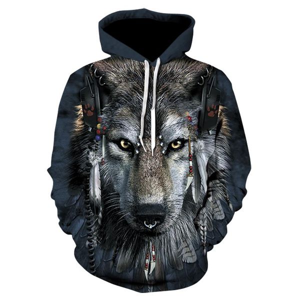 men women hoodies 3d punk wolf sweatshirts funny animal pattern pritned pullover autumn winter hooded streetwear drop ship, Black
men women hoodies 3d punk wolf sweatshirts funny animal pattern pritned pullover autumn winter hooded streetwear drop ship, Black