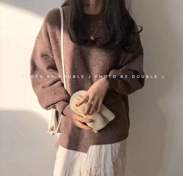 cashmere sweater women's thickening 2019 new net red fashion autumn and winter women's sweater ins women's lazy style pullove, White
cashmere sweater women's thickening 2019 new net red fashion autumn and winter women's sweater ins women's lazy style pullove, White