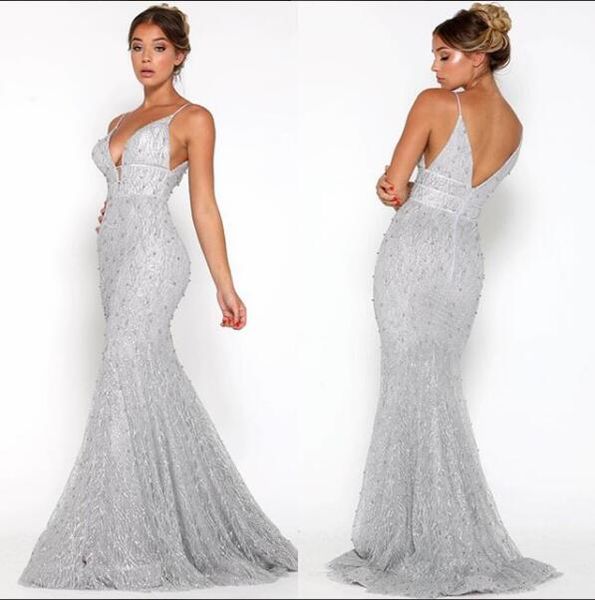 scarlett silver bling mermaid prom pagenat dresses 2019 v-neck full length crystal beadwork yousef aljasmi occasion evening gown, Black
scarlett silver bling mermaid prom pagenat dresses 2019 v-neck full length crystal beadwork yousef aljasmi occasion evening gown, Black