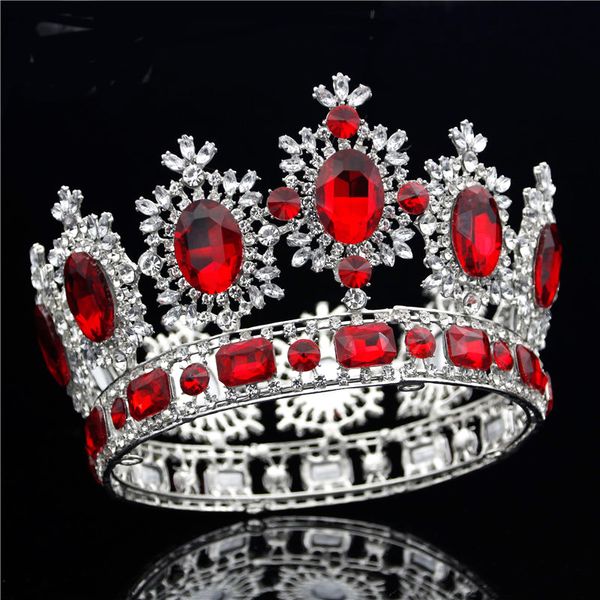 crystal wedding crown bridal headdress queen crown diadem tiaras and crowns head jewelry pageant hair accessories, Golden;white
crystal wedding crown bridal headdress queen crown diadem tiaras and crowns head jewelry pageant hair accessories, Golden;white