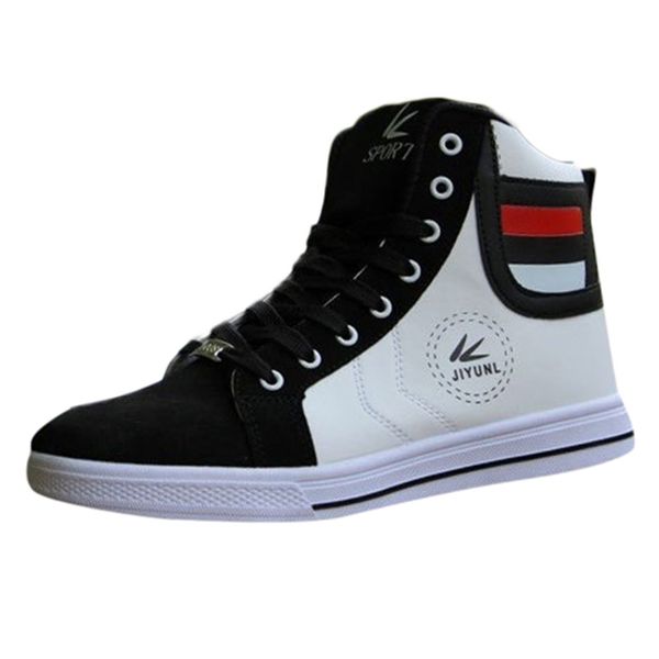 sagace fashion men outdoor casual sports shoes high-sneakers solid shoes trendy high business fashion sneakers 2020, Black
sagace fashion men outdoor casual sports shoes high-sneakers solid shoes trendy high business fashion sneakers 2020, Black
