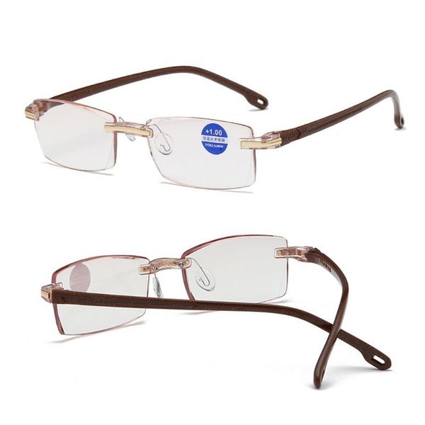 ultralight rimless reading glasses clear lens anti-blu-ray radiation computer presbyopia readers +1.0 to +4.0
ultralight rimless reading glasses clear lens anti-blu-ray radiation computer presbyopia readers +1.0 to +4.0