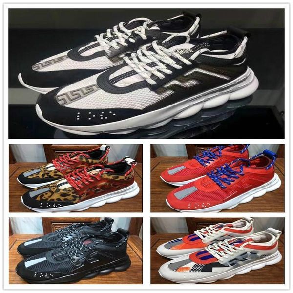 2018 luxury versace chain reaction off fashion designer women shoes men sports casual shoes white bottoms sneakers garhjr593, Black
2018 luxury versace chain reaction off fashion designer women shoes men sports casual shoes white bottoms sneakers garhjr593, Black