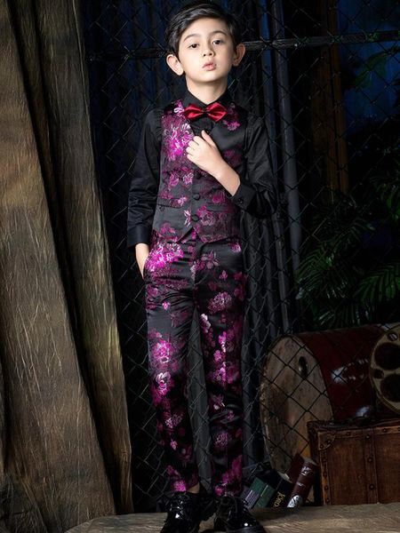 юаньлу 4pcs мальчиков костюмы для свадьбы детские костюмы детские blazer платье детской одежды формальные малышей мальчиков (2t-14, Black
юаньлу 4pcs мальчиков костюмы для свадьбы детские костюмы детские blazer платье детской одежды формальные малышей мальчиков (2t-14, Black