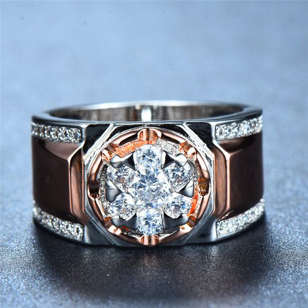 male female big zircon stone ring fashion 925 silver/rose gold wedding jewelry vintage men women party wedding rings
male female big zircon stone ring fashion 925 silver/rose gold wedding jewelry vintage men women party wedding rings