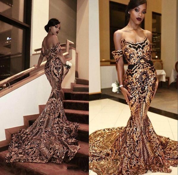 luxurious gold lace appliques mermaid evening dresses elegant off shoulder black girls long prom party gown bc1413, Black;red
luxurious gold lace appliques mermaid evening dresses elegant off shoulder black girls long prom party gown bc1413, Black;red