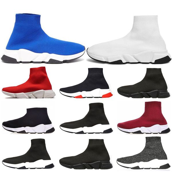 2019 Designer Shoes Speed Trainer blue Bright red Wine red triple black Flat Fashion Socks Boots Sneaker Speed Trainer Runner
2019 Designer Shoes Speed Trainer blue Bright red Wine red triple black Flat Fashion Socks Boots Sneaker Speed Trainer Runner