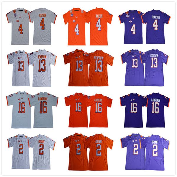 2020 ncaa clemson tigers 16 trevor lawrence 13 hunter renfrow 4 deshaun watson 2 kelly bryant football jerseys s-3xl, Black;red
2020 ncaa clemson tigers 16 trevor lawrence 13 hunter renfrow 4 deshaun watson 2 kelly bryant football jerseys s-3xl, Black;red