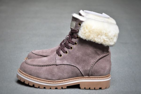 snow half boots wgg sheepskin fur warm 2020 winter laceup solid leather outdoor womens girl half boots ankle boots black grey pink shoes
snow half boots wgg sheepskin fur warm 2020 winter laceup solid leather outdoor womens girl half boots ankle boots black grey pink shoes