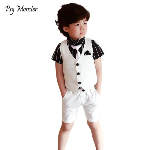 flower boys summer suit set gentleman kids boy vest short shirt fashion formal birthday party wedding children clothing set f134, White
flower boys summer suit set gentleman kids boy vest short shirt fashion formal birthday party wedding children clothing set f134, White