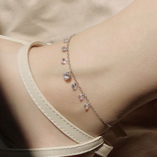 leouerry 925 sterling silver brilliant sparkling zircon anklets for women simple elegant foot chain female silver 925 jewelry, Red;blue
leouerry 925 sterling silver brilliant sparkling zircon anklets for women simple elegant foot chain female silver 925 jewelry, Red;blue