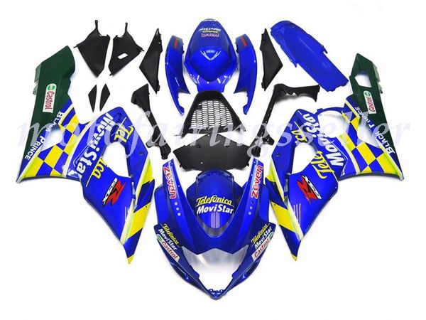 new abs plastic fairings kit fit for suzuki gsxr1000 2005 2006 gsxr1000 05 06 injection mold blue dark green yellow white
new abs plastic fairings kit fit for suzuki gsxr1000 2005 2006 gsxr1000 05 06 injection mold blue dark green yellow white