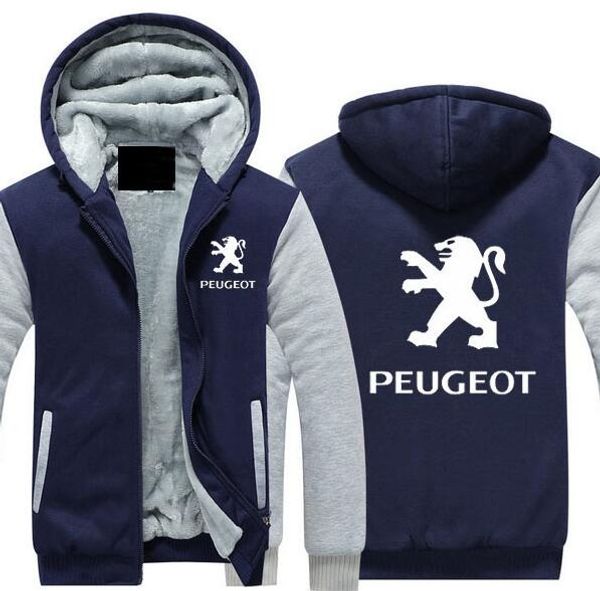 car logo peugeot thick sweater with velvet thick zipper cardigan hooded warm autumn and winter printing sweater
car logo peugeot thick sweater with velvet thick zipper cardigan hooded warm autumn and winter printing sweater
