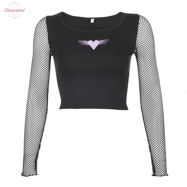 women cropped heart shape women embroidery t shirt summer mesh sleeve patchwork tee shirt femme crop 2020, White
women cropped heart shape women embroidery t shirt summer mesh sleeve patchwork tee shirt femme crop 2020, White