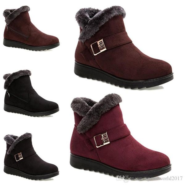2020 non-brand winter women snow boots triple black wine red brown suede ankle boots mother shoes keep warm 36-40 style 35
2020 non-brand winter women snow boots triple black wine red brown suede ankle boots mother shoes keep warm 36-40 style 35