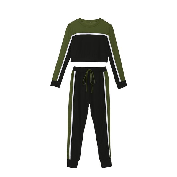 running sets women autumn long sleeve o-neck 2pcs tracksuit casual hoodie sweatshirt pants set gym sport outfits, Black;blue
running sets women autumn long sleeve o-neck 2pcs tracksuit casual hoodie sweatshirt pants set gym sport outfits, Black;blue