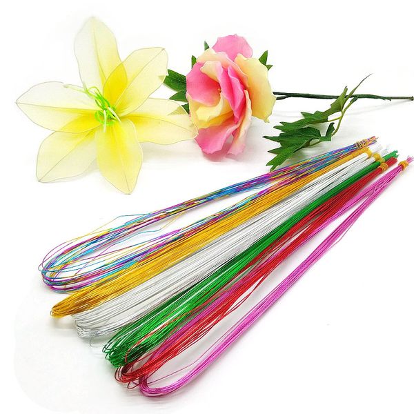 25pcs 80cm long stocking flower iron wire used for diy nylon flower making floral wire ronde material accessory 0.46mm
25pcs 80cm long stocking flower iron wire used for diy nylon flower making floral wire ronde material accessory 0.46mm