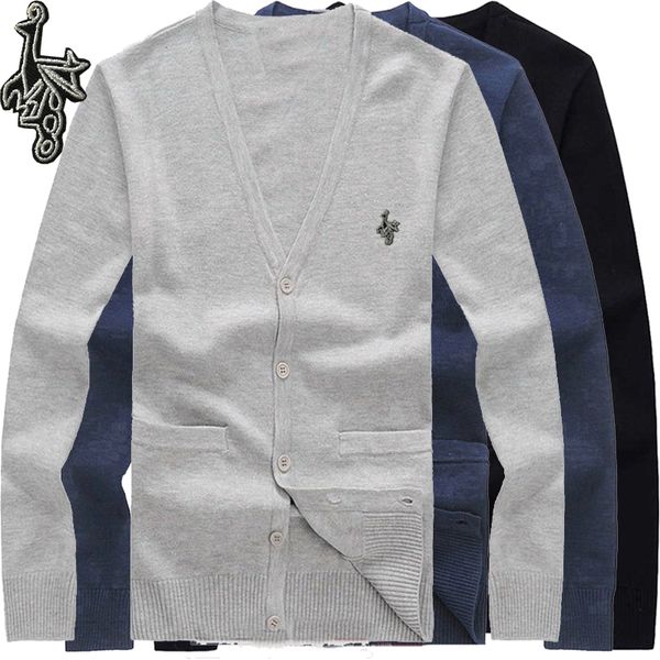cotton sweater men long sleeve cardigan mens v-neck sweaters loose solid button fit knitting casual style clothing new 8505, White;black
cotton sweater men long sleeve cardigan mens v-neck sweaters loose solid button fit knitting casual style clothing new 8505, White;black