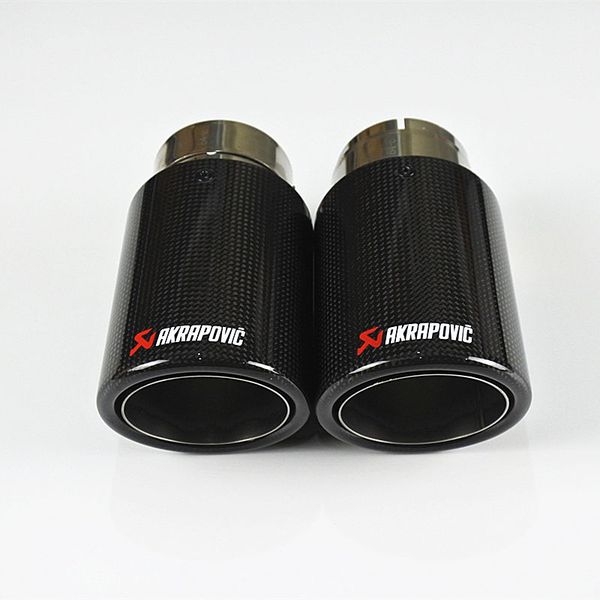 1pcs car styling inlet 63mm to outlet 89mm carbon fiber akrapovic exhausts tips, escape akrapovic carbon muffler tip end pipes
1pcs car styling inlet 63mm to outlet 89mm carbon fiber akrapovic exhausts tips, escape akrapovic carbon muffler tip end pipes