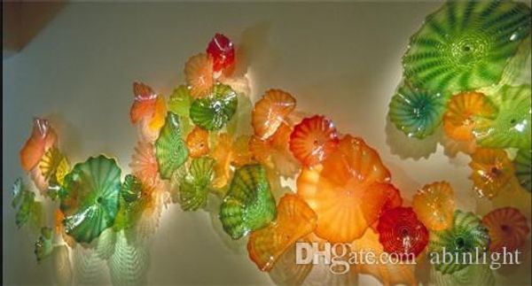 custom made color blown glass wall plate ce ul certificate style art decor glass wall lamps
custom made color blown glass wall plate ce ul certificate style art decor glass wall lamps