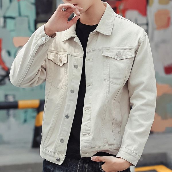 autumn and winter new style korean-style slim fit cotton cowboy jacket men's bf stylish casual student men's cowboy jacket, Black;brown
autumn and winter new style korean-style slim fit cotton cowboy jacket men's bf stylish casual student men's cowboy jacket, Black;brown