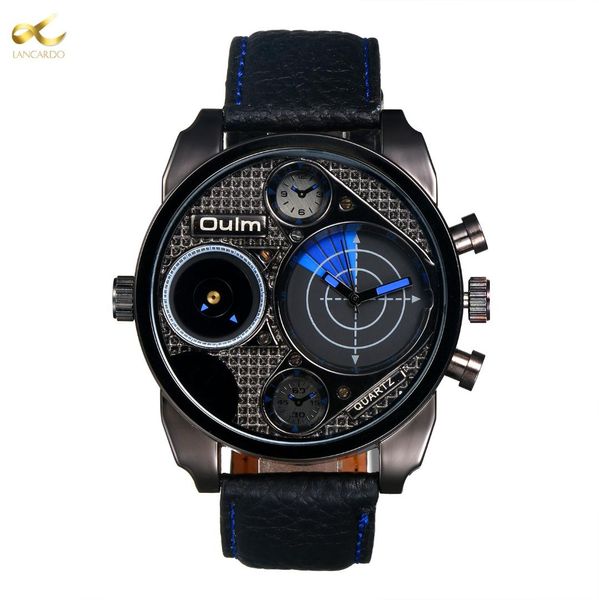 lancardo 2019 new two time zone men's watches pu leather male quartz clock casual man hours relogio masculino, Slivery;brown
lancardo 2019 new two time zone men's watches pu leather male quartz clock casual man hours relogio masculino, Slivery;brown