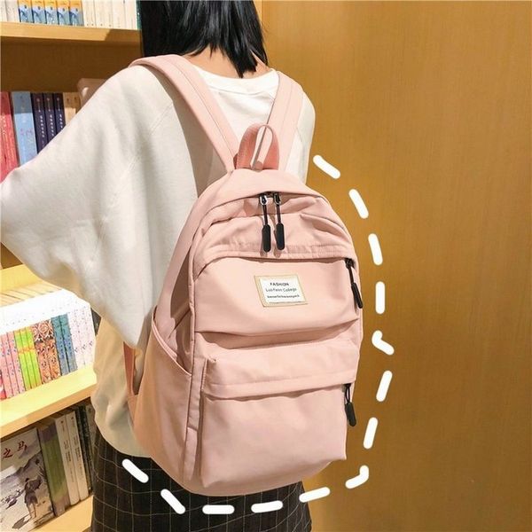 waterproof backpack women bag back oxford school backpack for teenage girl school bags teens large capacity ladies bag pack pink
waterproof backpack women bag back oxford school backpack for teenage girl school bags teens large capacity ladies bag pack pink