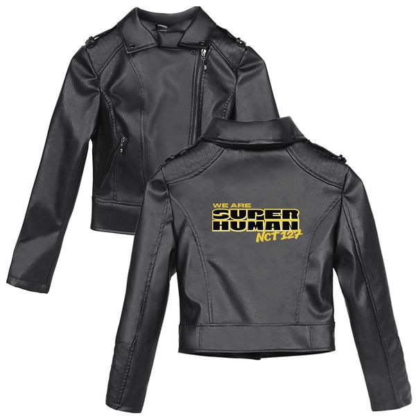 2019 nct 127 we are super human new pink/black pu leather jackets motorcycle women streetwear leather coat plus size
2019 nct 127 we are super human new pink/black pu leather jackets motorcycle women streetwear leather coat plus size