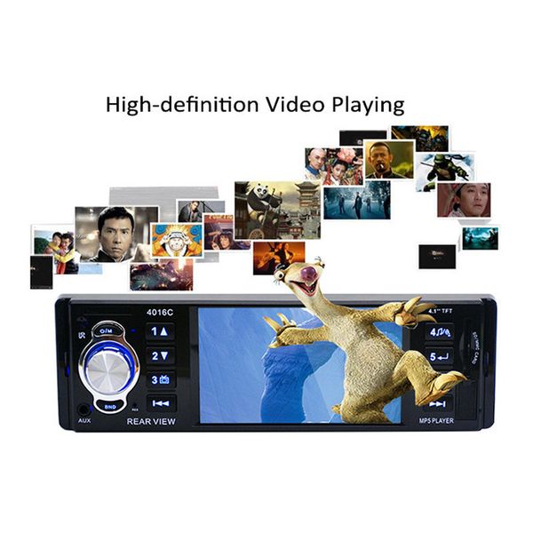 4.1 inch 1 din hd car stereo radio bluetooth auto mp3 mp5 audio player support usb fm tf aux reverse rearview camera
4.1 inch 1 din hd car stereo radio bluetooth auto mp3 mp5 audio player support usb fm tf aux reverse rearview camera