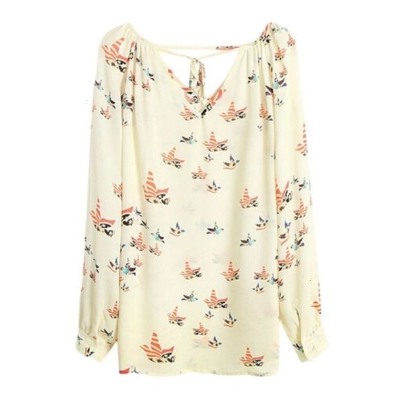 women blouse women fashion v neck chiffon blouse short long sleeve dove print casual loose shirt drop shipping, White
women blouse women fashion v neck chiffon blouse short long sleeve dove print casual loose shirt drop shipping, White