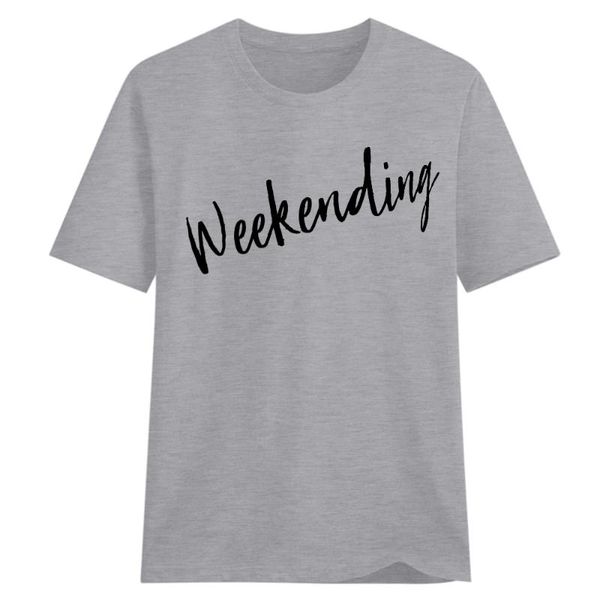 dropship plus size weekending letter print women tshirt cotton casual funny t shirt for lady girl tee ship, Black;blue
dropship plus size weekending letter print women tshirt cotton casual funny t shirt for lady girl tee ship, Black;blue
