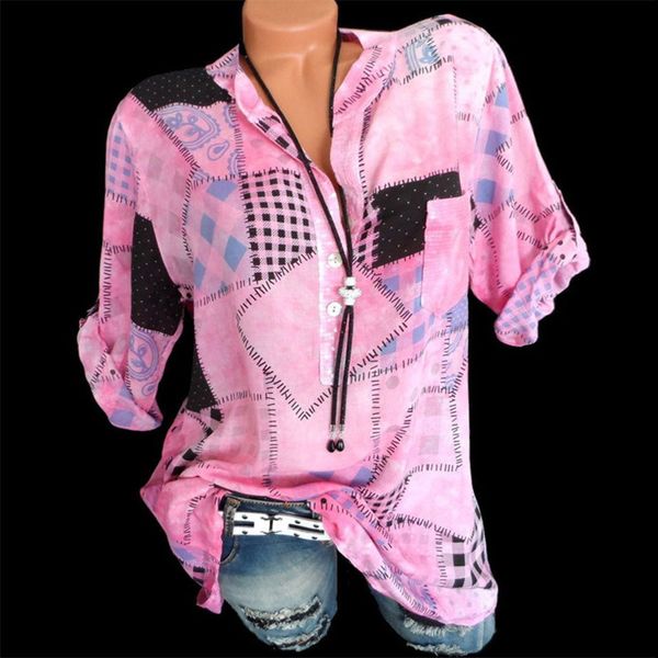 plus size 5xl women print shirt white v-neck nine quarter buttons feminine blouse summer 2019 fashion shirts clothes ladies
plus size 5xl women print shirt white v-neck nine quarter buttons feminine blouse summer 2019 fashion shirts clothes ladies