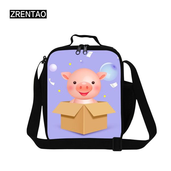 zrentao kids coolers bag cute pig printing insulated lunch box small zipper box container meal bags
zrentao kids coolers bag cute pig printing insulated lunch box small zipper box container meal bags