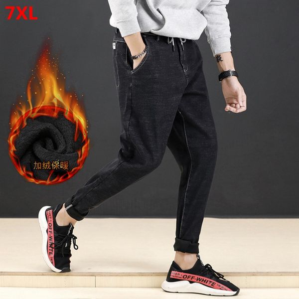 autumn and winter models plus velvet jeans male 130kg winter fleece jeans men thick plus size warm pants men 7xl 6xl 5xl, Blue
autumn and winter models plus velvet jeans male 130kg winter fleece jeans men thick plus size warm pants men 7xl 6xl 5xl, Blue