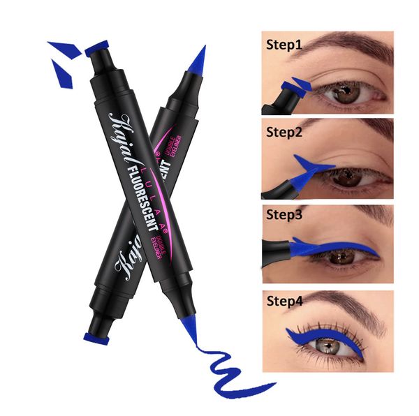fluorescent double-headed seal liquid eyeliner 6 colors luminous long lasting waterproof makeup eye liner 2g
fluorescent double-headed seal liquid eyeliner 6 colors luminous long lasting waterproof makeup eye liner 2g