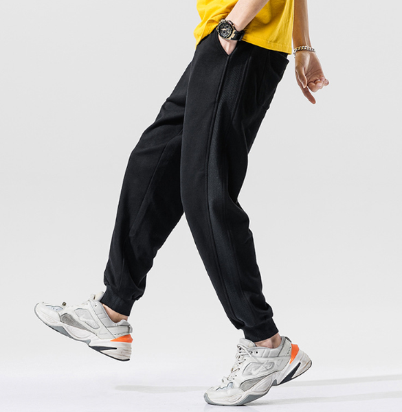 весна и лето новый бренд tide девять точек свободные уличные спортивные мужские повседневные брюки луч, Black
весна и лето новый бренд tide девять точек свободные уличные спортивные мужские повседневные брюки луч, Black