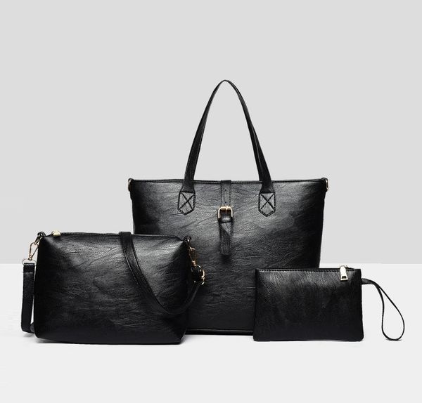 european and american fashion design three-piece composite bag ladies shoulder messenger bag wild large-capacity handbag ladies bag wholesal
european and american fashion design three-piece composite bag ladies shoulder messenger bag wild large-capacity handbag ladies bag wholesal