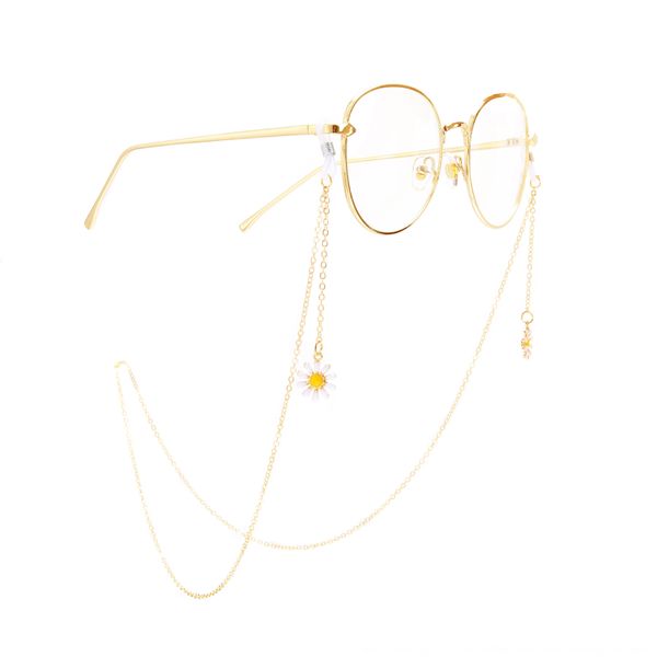 anti-slip popular metal rope golden daisy chain anti-slip popular metal rope golden daisy pendant chain pendant glasses glasses, Blue
anti-slip popular metal rope golden daisy chain anti-slip popular metal rope golden daisy pendant chain pendant glasses glasses, Blue