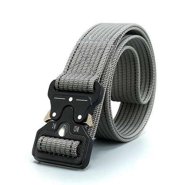 fashion men belt tactical belts nylon military waist belt with metal buckle adjustable heavy duty training waist belt hunting accessories, Black;brown
fashion men belt tactical belts nylon military waist belt with metal buckle adjustable heavy duty training waist belt hunting accessories, Black;brown