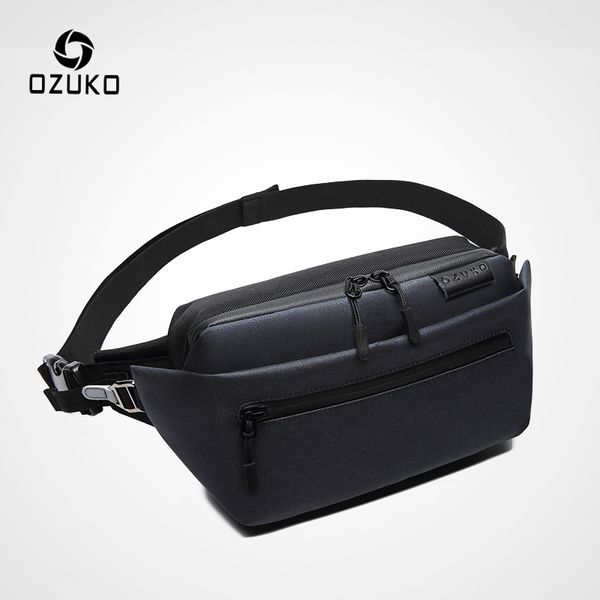 ozuko waterproof men waist bag fanny pack shoulder belt bag male phone pouch bags travel waist pack small running sport bolso
ozuko waterproof men waist bag fanny pack shoulder belt bag male phone pouch bags travel waist pack small running sport bolso