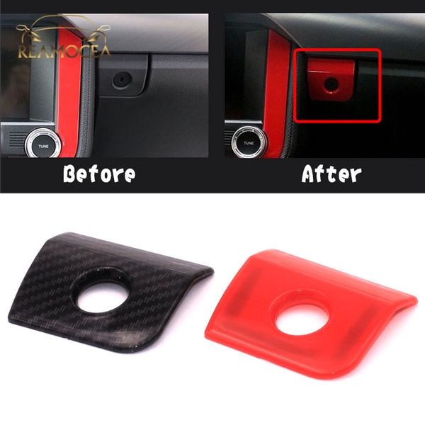 reamocea carbon fiber red button glover frame armrest storage box switch panel cover trim fit for mustang 2015-2017 2018
reamocea carbon fiber red button glover frame armrest storage box switch panel cover trim fit for mustang 2015-2017 2018