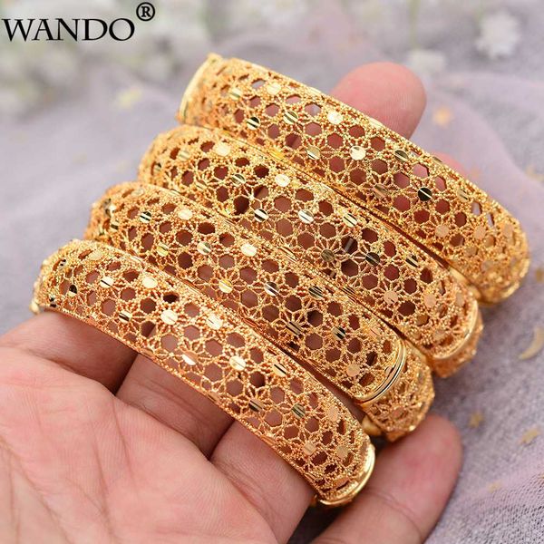wando 4pcs hollo dubai gold color jewelry bangles for women carved ethnic gold color wedding bangles & bracelets female gift, Black
wando 4pcs hollo dubai gold color jewelry bangles for women carved ethnic gold color wedding bangles & bracelets female gift, Black