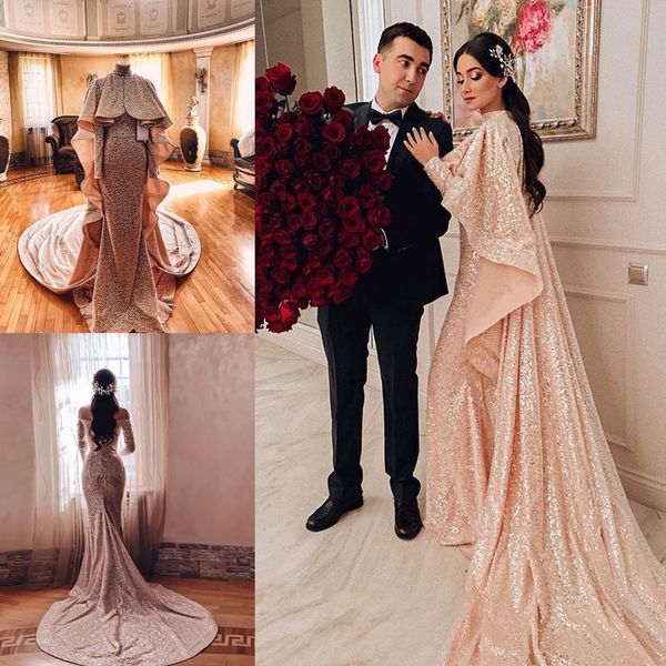 glamorous sequined mermaid evening dresses with detachable wrap champagne abric dubai prom gowns off the shoulder celebrity dress party wear, Black;red
glamorous sequined mermaid evening dresses with detachable wrap champagne abric dubai prom gowns off the shoulder celebrity dress party wear, Black;red