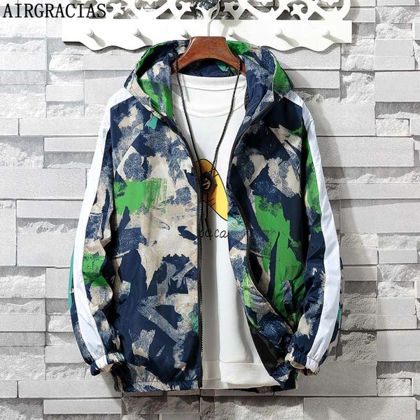 airgracias 2019 new autumn jacket men fashion camouflage outerwear windbreaker men' s thin jackets hooded casual sporting coat, Black;brown
airgracias 2019 new autumn jacket men fashion camouflage outerwear windbreaker men' s thin jackets hooded casual sporting coat, Black;brown