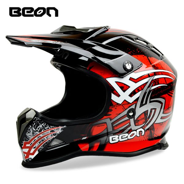

beon motorcycle helmet riding biker motocross helmet motorbike off road racing dirt bike casco moto