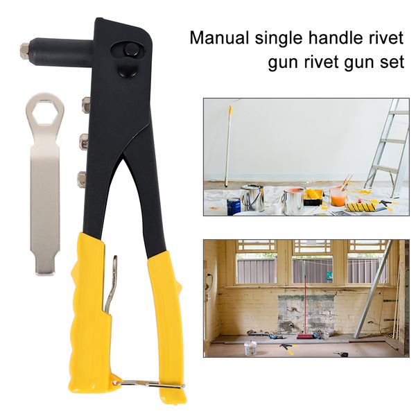 rivet tool riveter gun steel blind rivets repair tools kit heavy duty hand tool set for metal woodworking
rivet tool riveter gun steel blind rivets repair tools kit heavy duty hand tool set for metal woodworking
